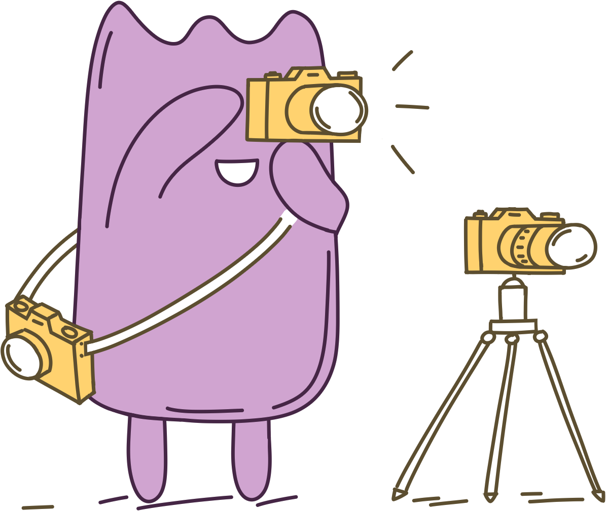 Personnage Mayenzel photographe