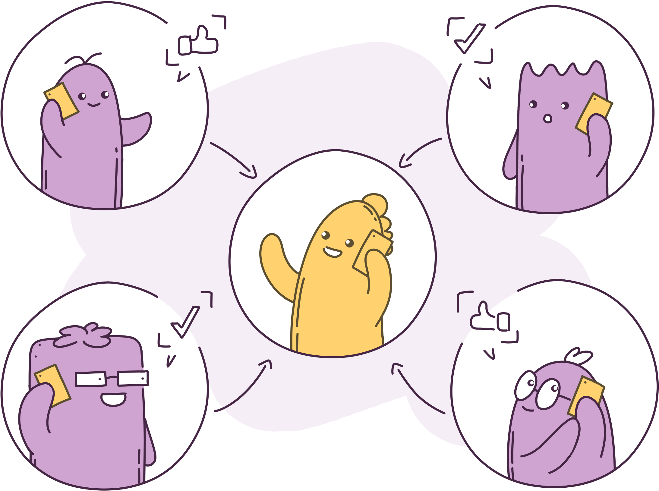 Réputation via bouche à oreille